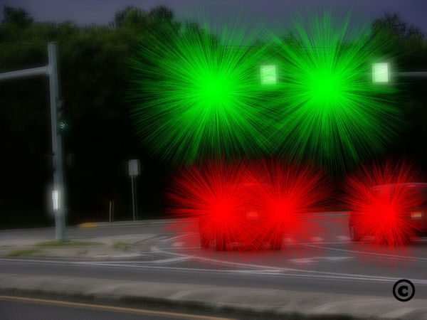 starbursts after LASIK